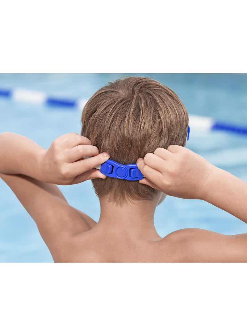 Bestway Hydro-Swim Tidal Surg Goggles, Assorted 1 Piece (Color May Vary) | Swimming Goggles | Wide-view Lens | UV Protective and Anti-Fog Coating | Leak Resistant Goggles | For Kids and Adults - Image 5