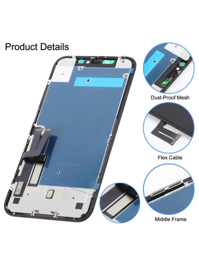 جي إكس شاشة iPhone 11 GX LCD بديلة كاملة مع اللمس – قطعة إصلاح شاشة - Image 3