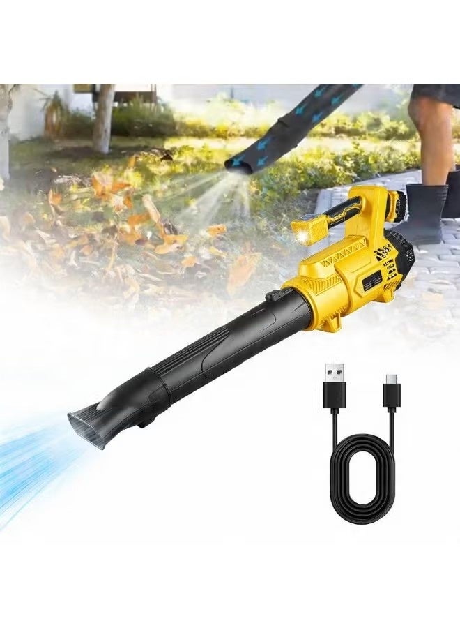 BlueFire F041 Cordless High Power Air Blower with LED Light 🔋 | Rechargeable Lithium Battery Electric Leaf & Dust Cleaner 🌪️ | Portable Multi-Purpose Blower for Car, Garden, Yard & Garage Cleaning | Lightweight Ergonomic Design - Image 5