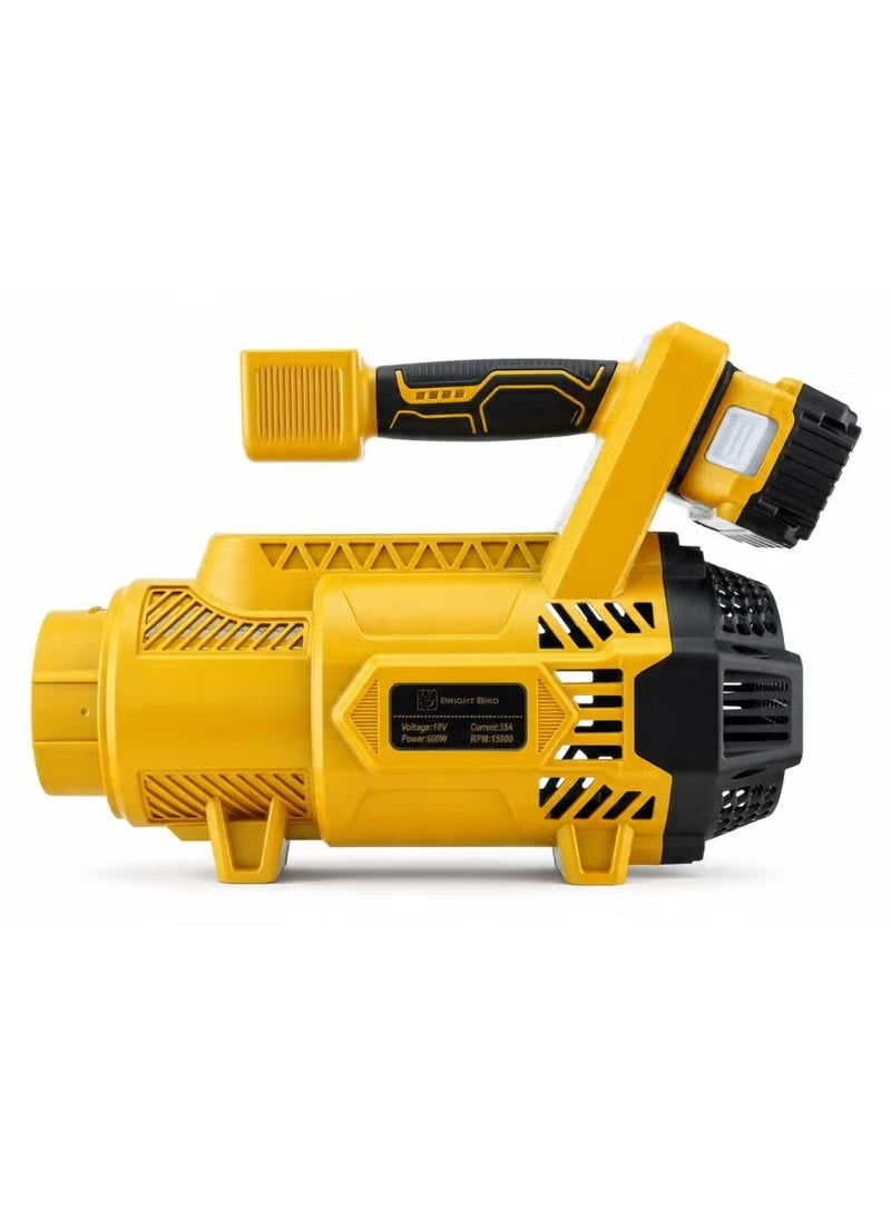 BlueFire F041 Cordless High Power Air Blower with LED Light 🔋 | Rechargeable Lithium Battery Electric Leaf & Dust Cleaner 🌪️ | Portable Multi-Purpose Blower for Car, Garden, Yard & Garage Cleaning | Lightweight Ergonomic Design - Image 4
