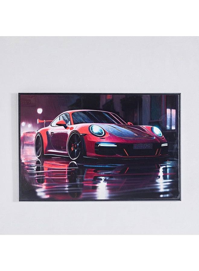 Home Box Ersel Car Framed Picture with High Gloss Surface 60 x 90 x 2.8 cm  - Image 3