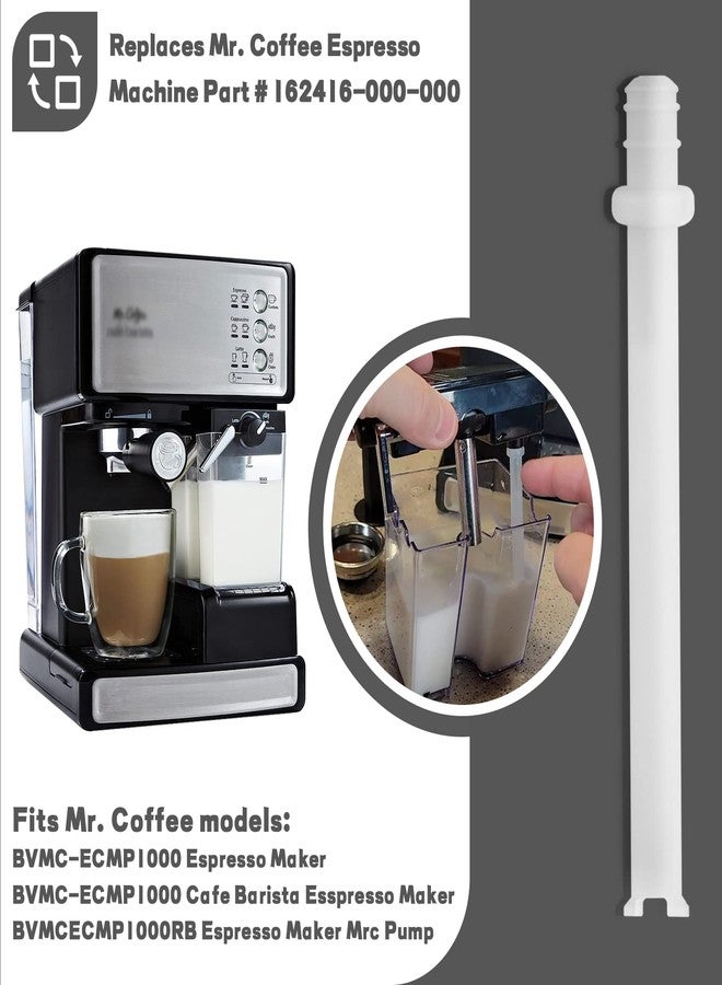 ألوكس أنبوب سيليكون بديل رقم 162416-000-000 لماكينة صنع الإسبريسو Mr Coffee BVMC-ECMP1000 BVMCECMP1000RB - Image 2