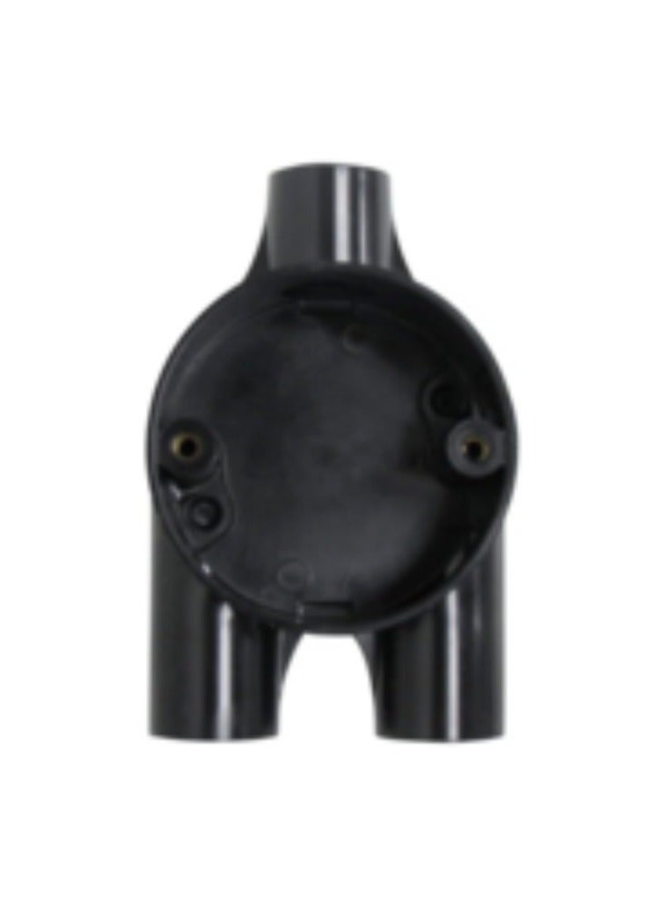 KNP KNP Heavy Duty Y 3-Way Junction Box Pipe Fitting 50MM is designed to create a Y-shaped junction, enabling one 50MM pipe to branch into two separate directions.  - Image 2