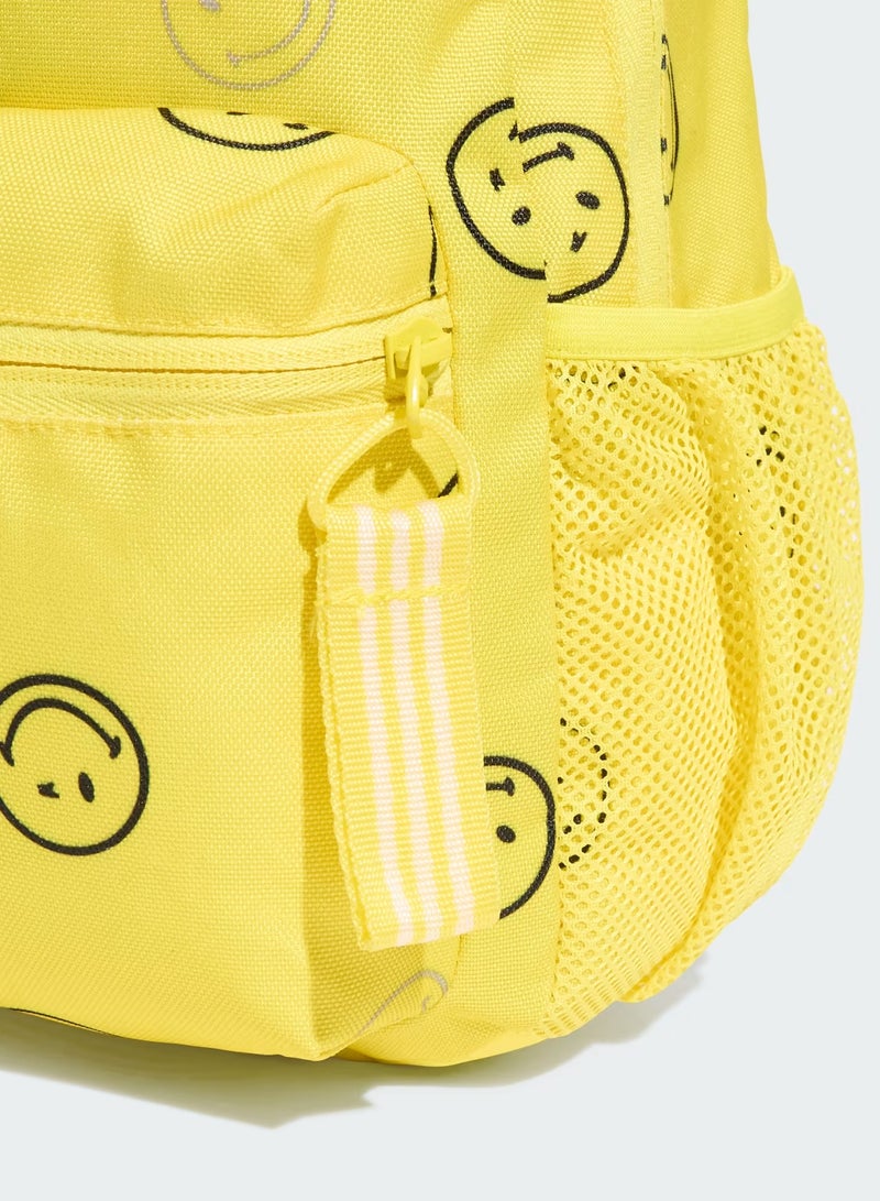 Kids Smiley World Printed Backpack