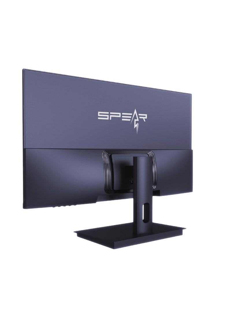 SPEAR 24″ Black IPS Gaming Monitor – 1K (1080p) @144Hz, 1ms Response, HDMI & DP, Built-in Speakers – SM-24IPS144