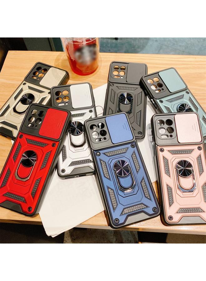 S-TOP Case For Motorola Moto G100 Sliding Camera Cover Design TPU+PC Protective Case - Image 2