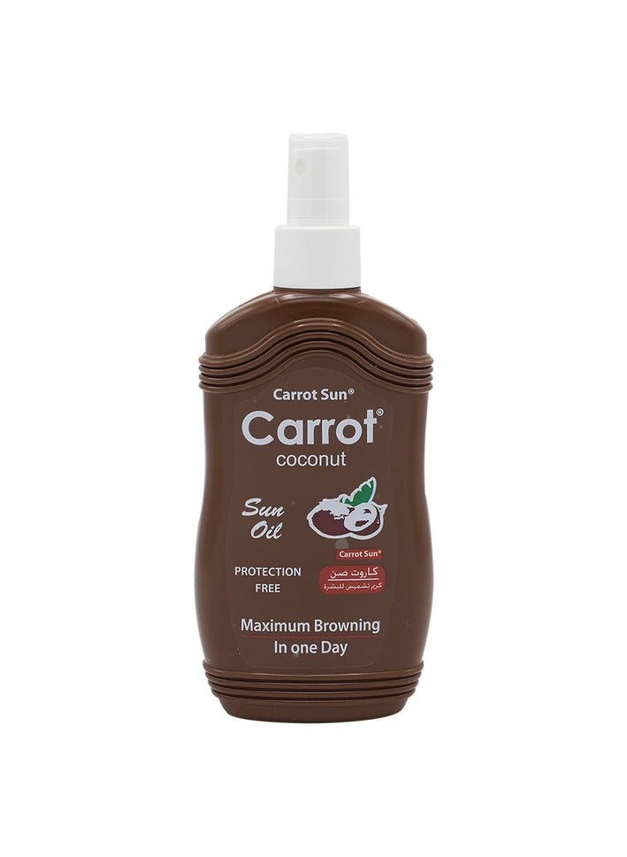 Carrot Sun زيت الشمس بجوز الهند - Image 1