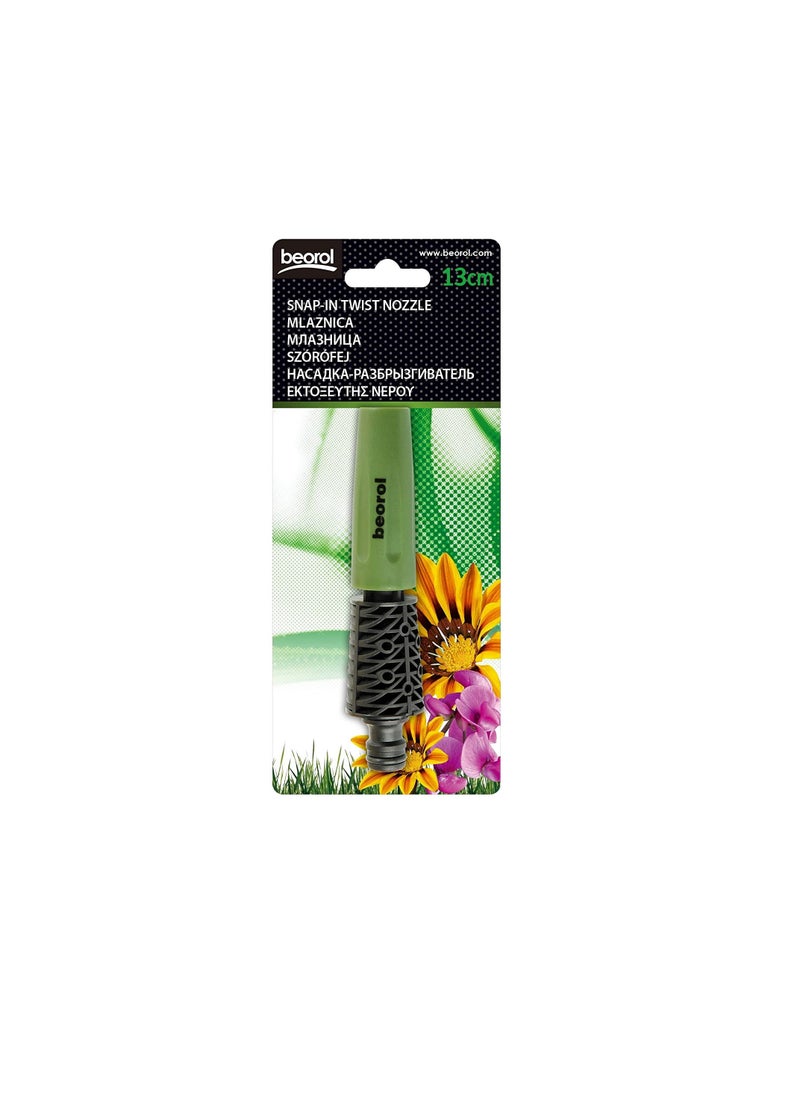 Beorol - Beorol Garden Snap-in Twist Nozzle- 13cm - Image 1