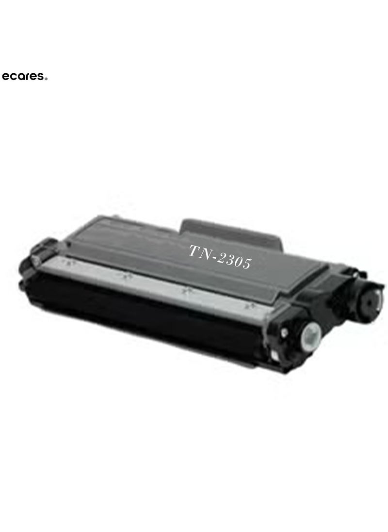 ECARES ECARES® Compatible TN-2305 Black Toner Cartridge FOR HL-L2320D,HL-L2365DW,MFC-L2700D,MFC-L2700DW,MFC-L2740DW Printer(black).  - Image 1