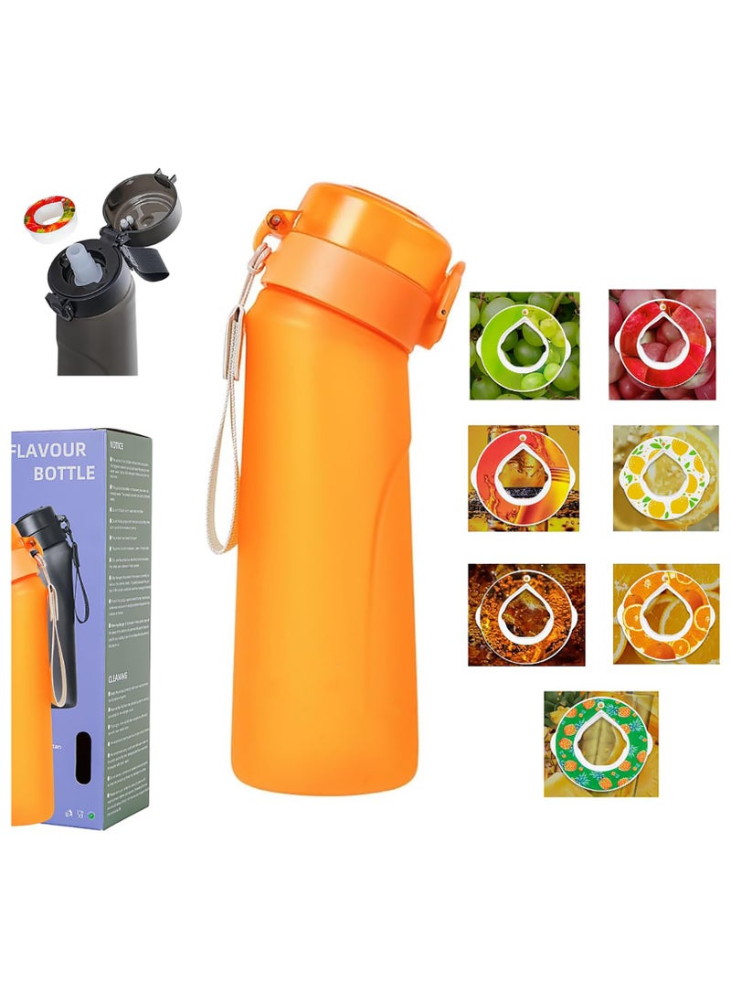 KASTWAVE - Sports Air Water Bottle BPA Free Starter up Set Drinking Bottles,750ML Fruit Fragrance Water Bottle, with 7 Flavour pods%0 Sugar Water Cup, for Gym and Outdoor Gift - Image 1