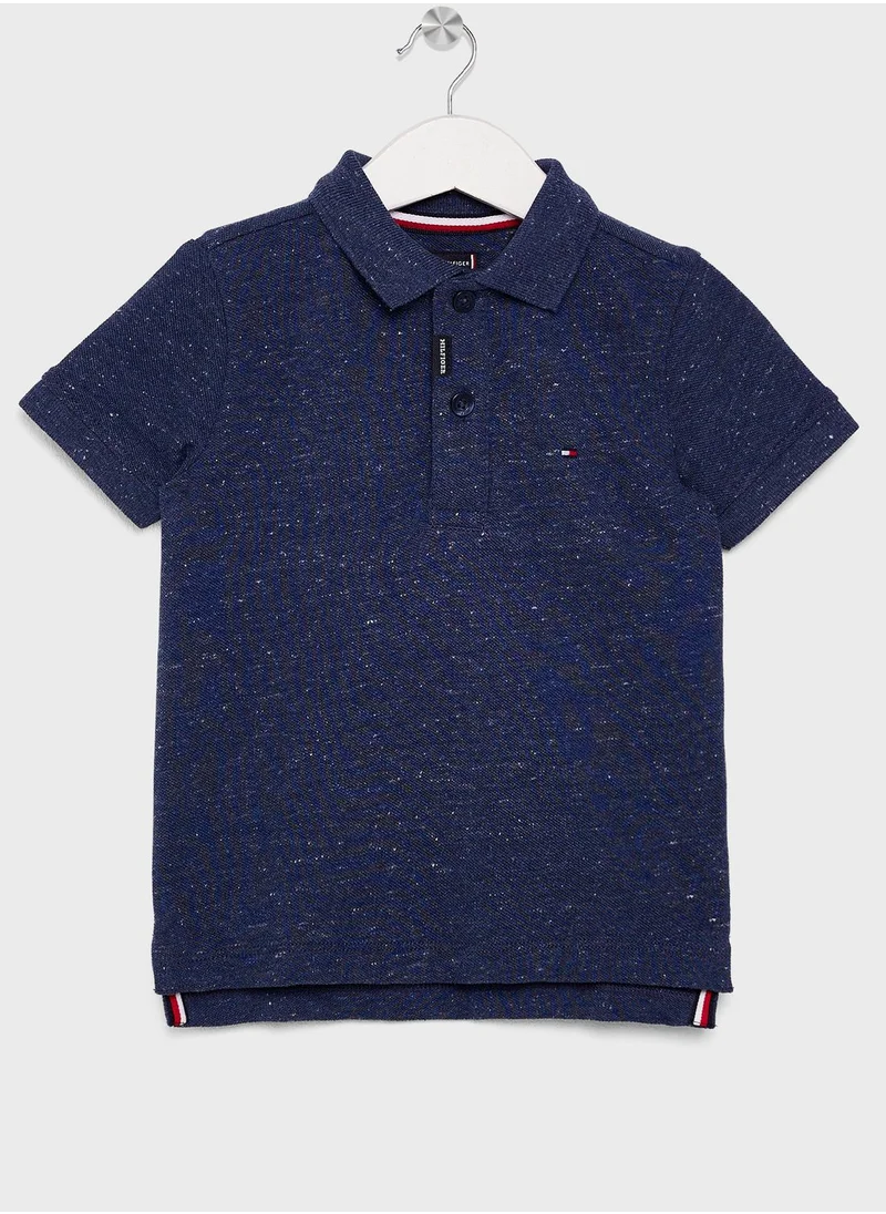 TOMMY HILFIGER Kids Logo Regular Fit Polo