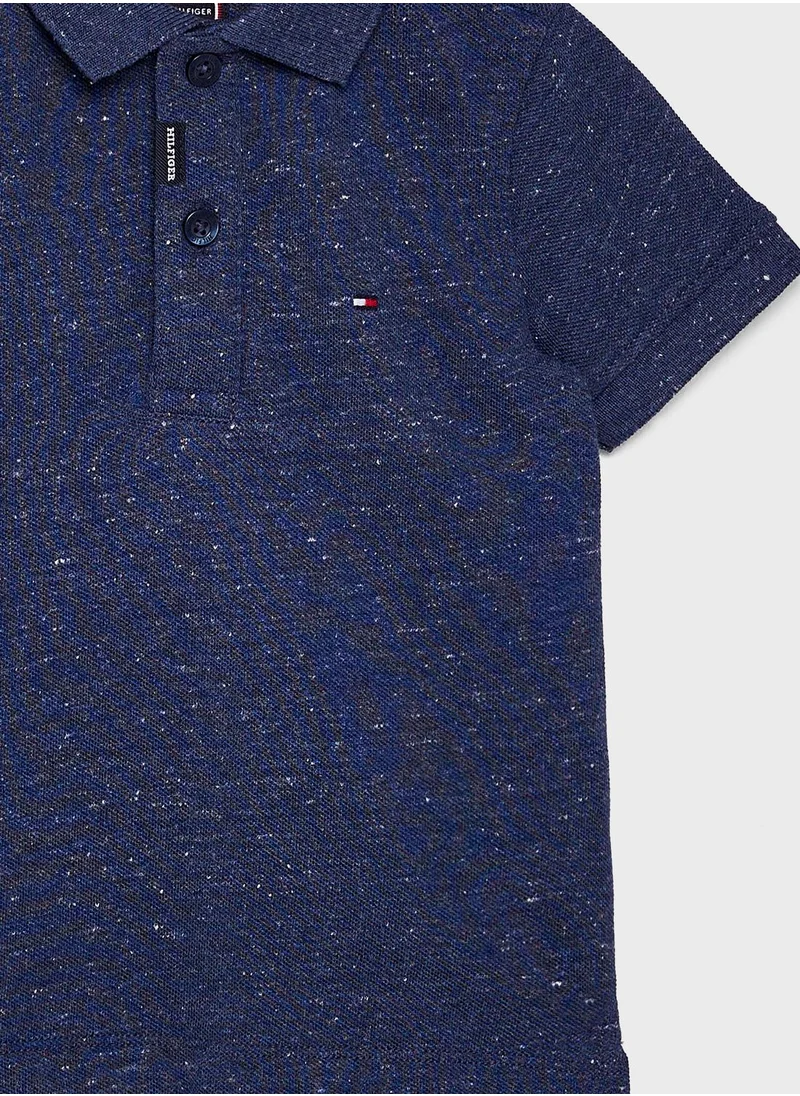 TOMMY HILFIGER Kids Logo Regular Fit Polo