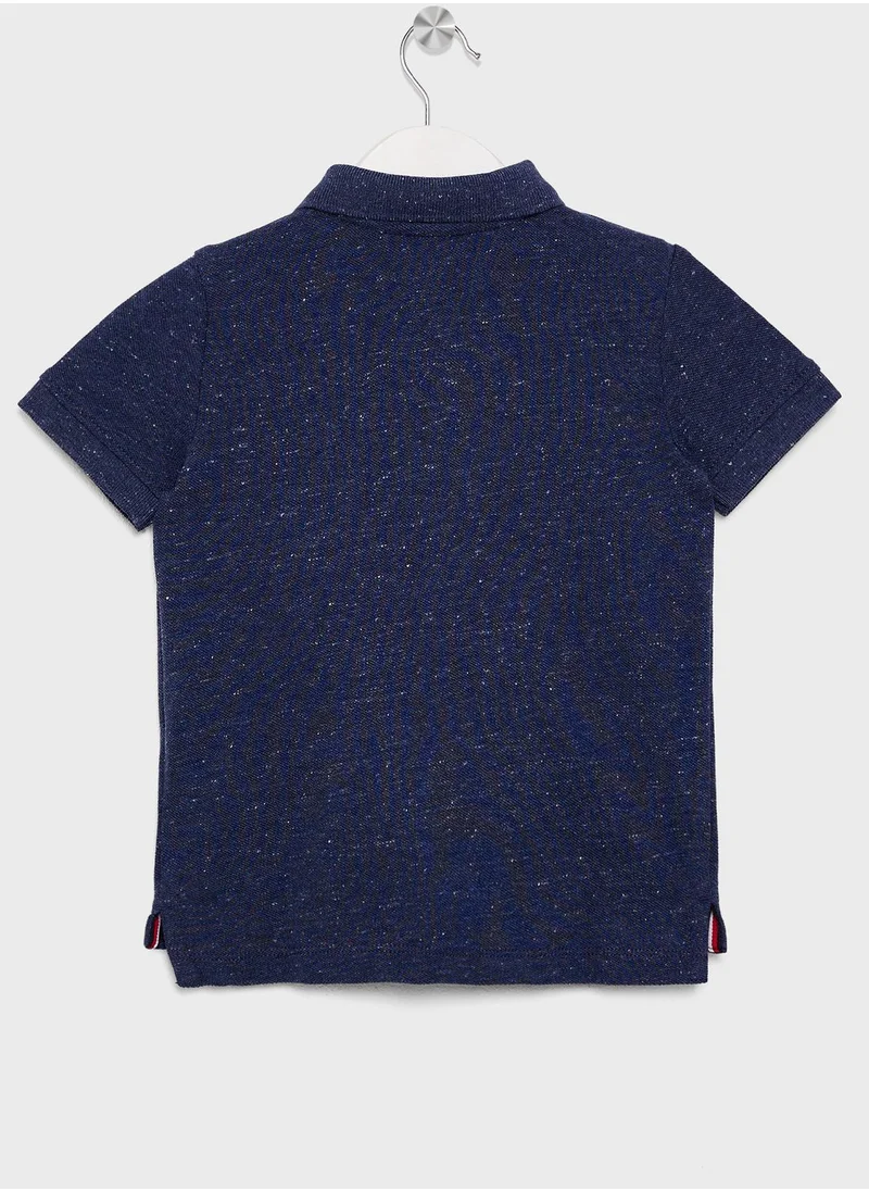 TOMMY HILFIGER Kids Logo Regular Fit Polo