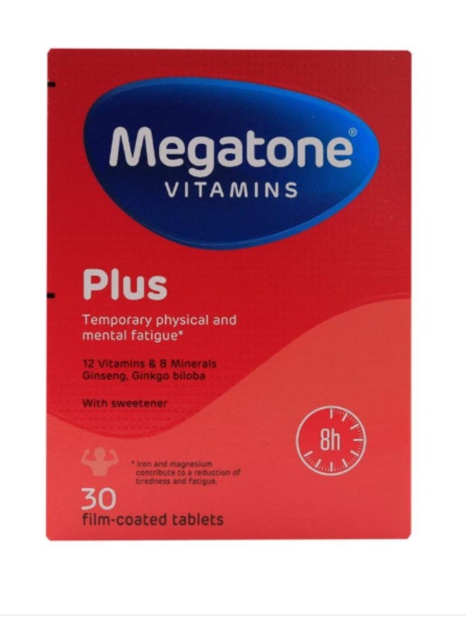 Megatone Vitamin Plus 30 Tablets