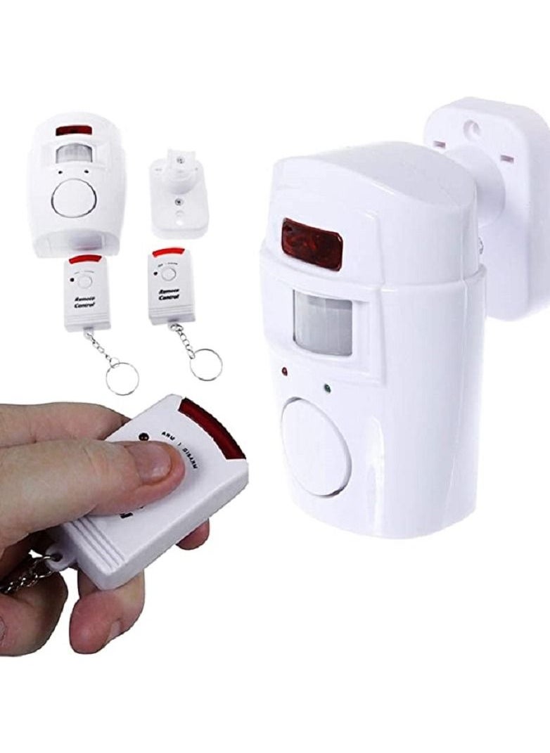 Generic - Wireless Home Security PIR MP Alert Infrared Alarm System with 2 Remote Controller - Image 1