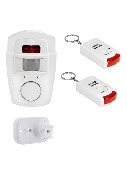 Wireless Home Security PIR MP Alert Infrared Alarm System with 2 Remote Controller