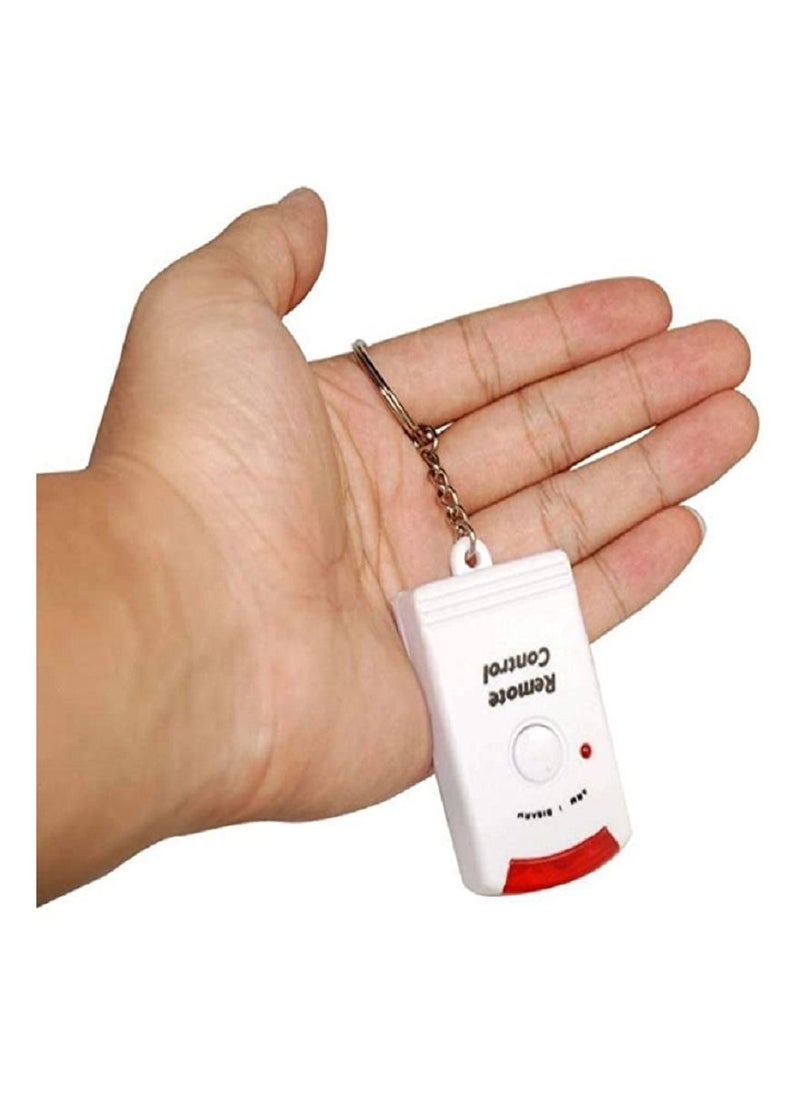 Generic - Wireless Home Security PIR MP Alert Infrared Alarm System with 2 Remote Controller - Image 1