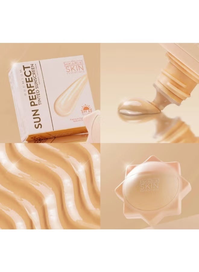 Hikari Skin Sun Perfect Tinted Sunscreen SPF 50, 50ml - Image 5