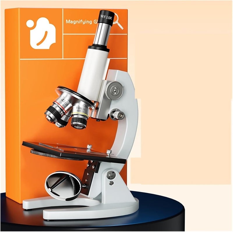 Microscope, Microscope, Monocular Optical Scope 64x-160x School Science Experimental Biology Children's Digital,for Homeschool Lab - Image 5