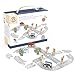 SPEEDY MONKEY Wooden Car Track Set Road Puzzle Toy with Interlocking Track Pieces and Toy Car Play for Boys Girls FSC Certified Fun Wheels Route Puzzle Game for Toddlers Kids - Image 2