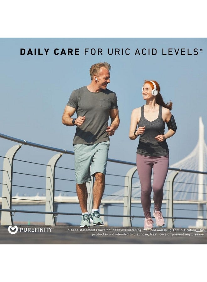PUREFINITY Uric Acid Flush & Cleanse Capsules - Daily Joint Support for Adults with Tart Cherry Extract, Turmeric, Celery Seed, Chanca Piedra, and Bromelain (30 Count) - Image 5
