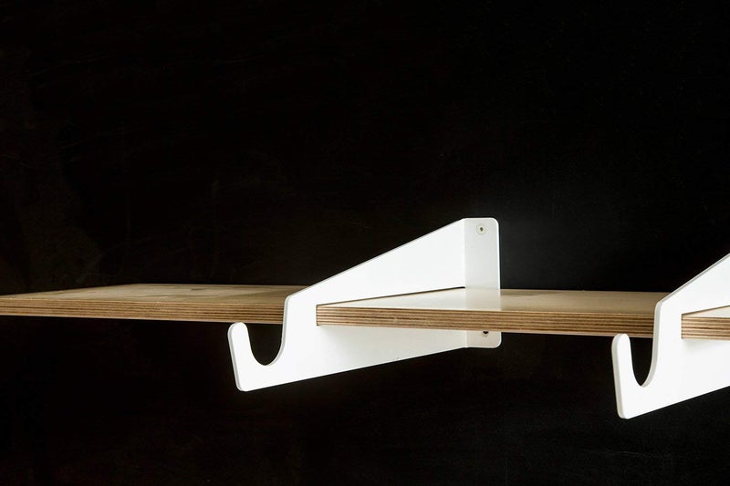 INDIAN DECOR 60175 Wall Mounted Bike Rack Shelf/Bicycle Storage/Bicycle Stand/Bicycle - White - Image 5