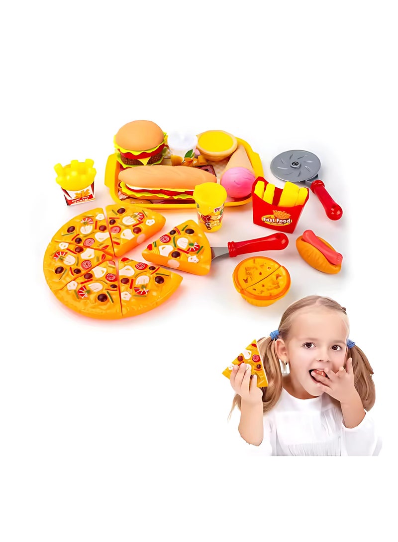 Twisoo 19-Piece Mini Kitchen Cooking Set – Pretend Play Food & Utensils for Kids, Educational Role-Play Cookware Toys for Boys & Girls Ages 3+, BPA-Free, Safe & Durable - Image 1
