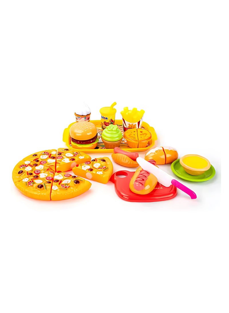 Twisoo 19-Piece Mini Kitchen Cooking Set – Pretend Play Food & Utensils for Kids, Educational Role-Play Cookware Toys for Boys & Girls Ages 3+, BPA-Free, Safe & Durable - Image 2