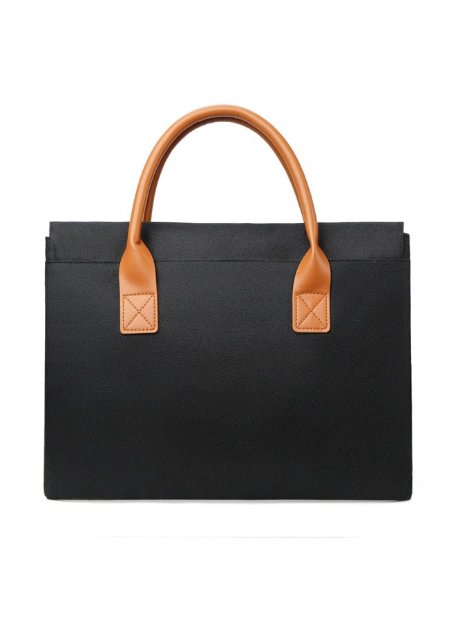 Laptop Bag Handbag 15.6inch Business Portable Briefcase With Printed Logo Business Commute