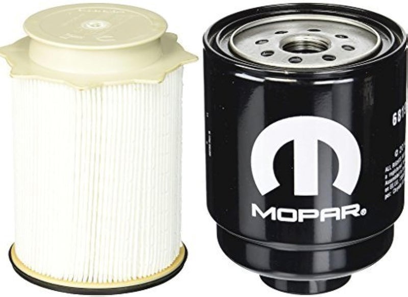 Mopar Dodge Ram 67 Liter Diesel Fuel Filter Water Separator Set Mopar OEM