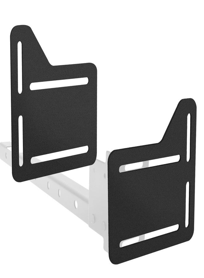 VANROUG 2 Pcs Bed Frame Brackets for Headboard, Bed Frame Adapter Connector, Bed Modification Plate, Bed Frame Conversion Kit, Headboard Attachment Bracket kit for Queen, King and Full Size Beds - Image 1