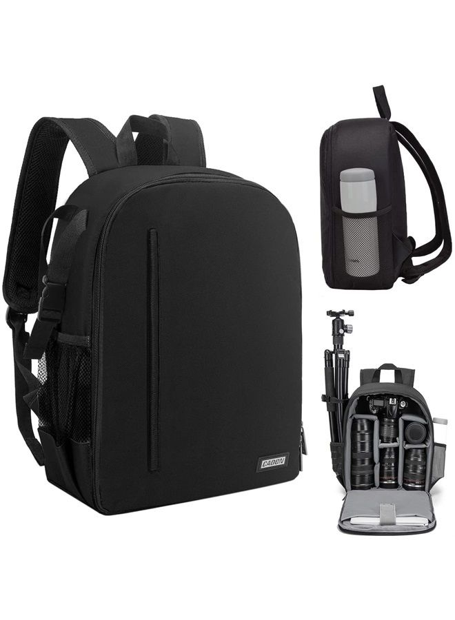 Caden Camera Backpack Bag Professional for DSLR/SLR Mirrorless Camera Waterproof, Camera Case Compatible for Sony Canon Nikon Camera and Lens Tripod Accessories - Image 1
