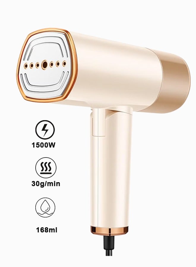 بوليفياز مكواة بخار،كوايه ملابس بخار، مكوى بخار محمولة باليد بقوة 1500 واط، خزان مياه سعة 168 مل، مدمجة وقابلة للطي، سلك طاقة ممتد،كاويه - Image 1