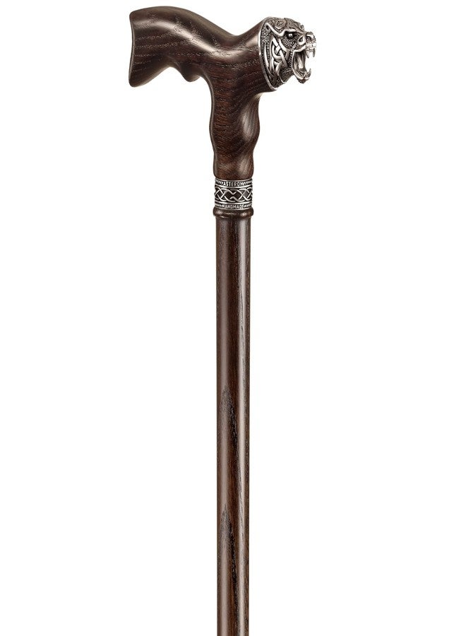 Asterom Handmade Celtic Walking Cane for Men - Bear - Cool Wood Cane Stylish Walking Stick - Image 4