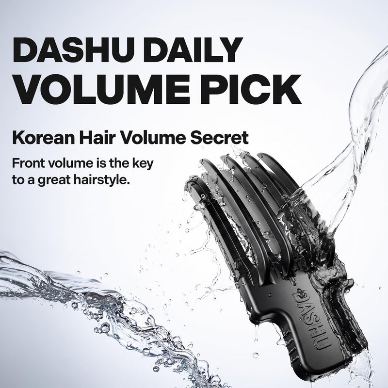DASHU Daily Volume Pick â€“ Root Lift Comb for Hair Volume Clip, Volumizing Hair Styling Tool for Men & Women, Heat-Resistant Texture Comb for Fluffy Bangs & Heatless Curls - Image 2
