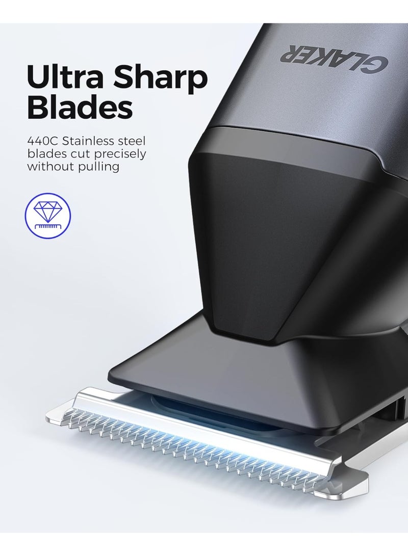 GLAKER Men's Professional Hair Trimmer Beard Trimmer - Image 5