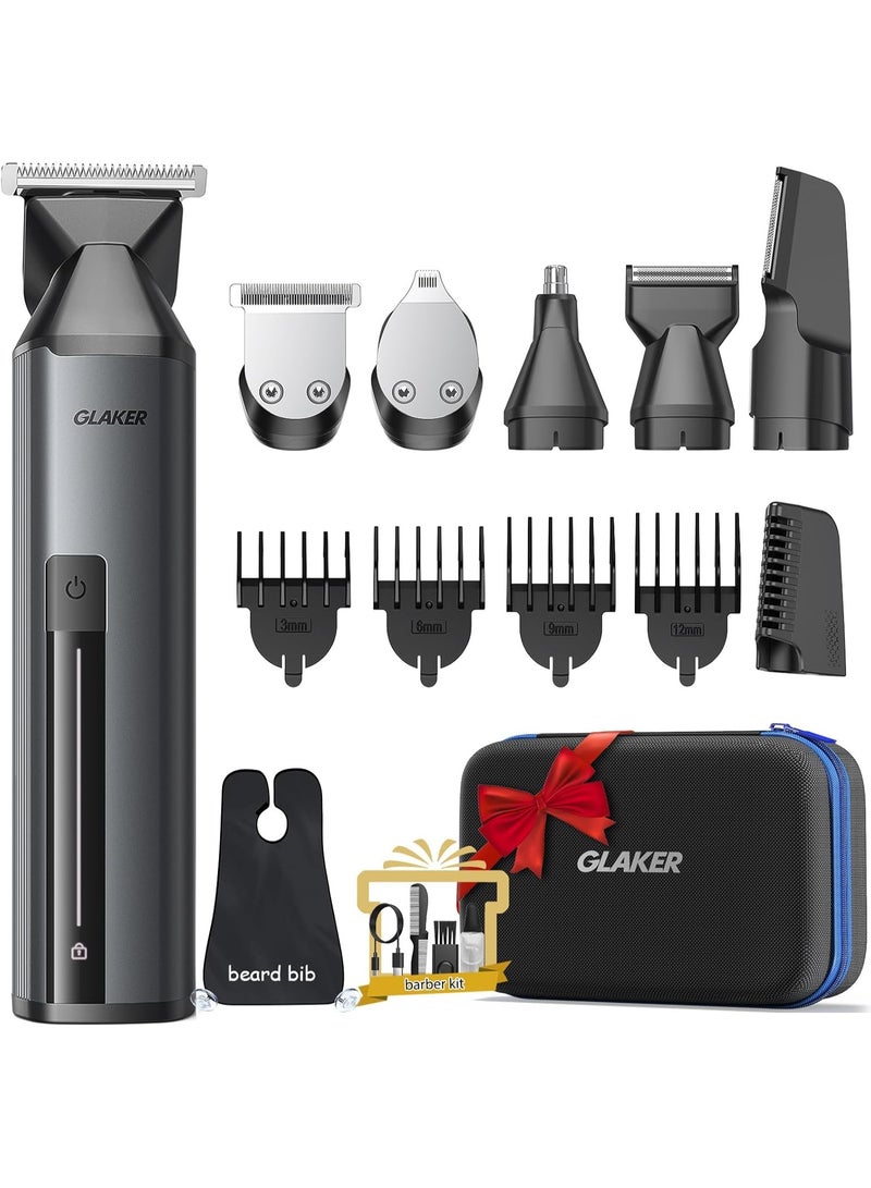 GLAKER Men's Professional Hair Trimmer Beard Trimmer - Image 1