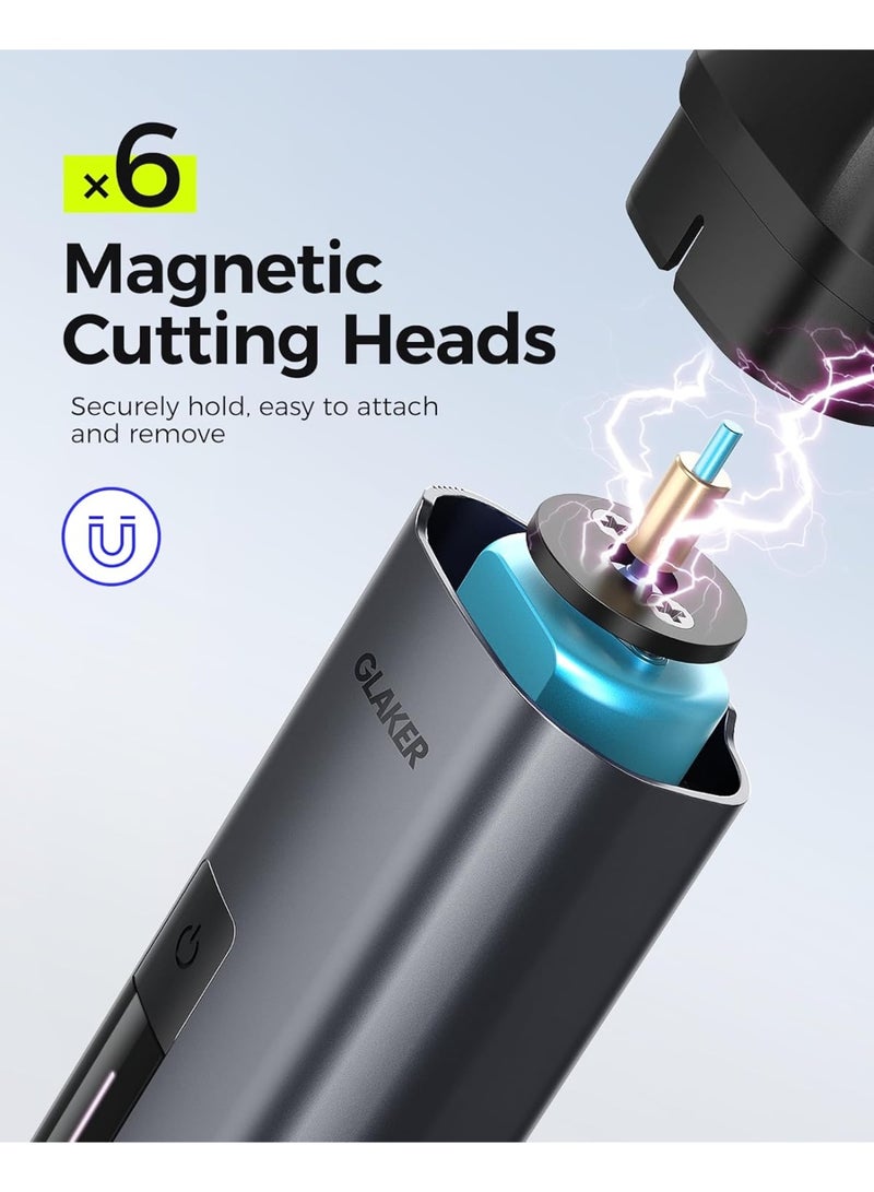 GLAKER Men's Professional Hair Trimmer Beard Trimmer - Image 2