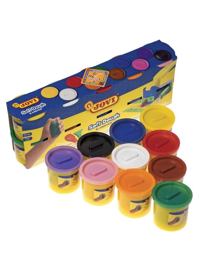 جوفي مجموعة من 10 قطع من عجينة بلانديفر الناعمة - Image 1