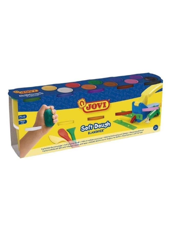 جوفي مجموعة من 10 قطع من عجينة بلانديفر الناعمة - Image 2