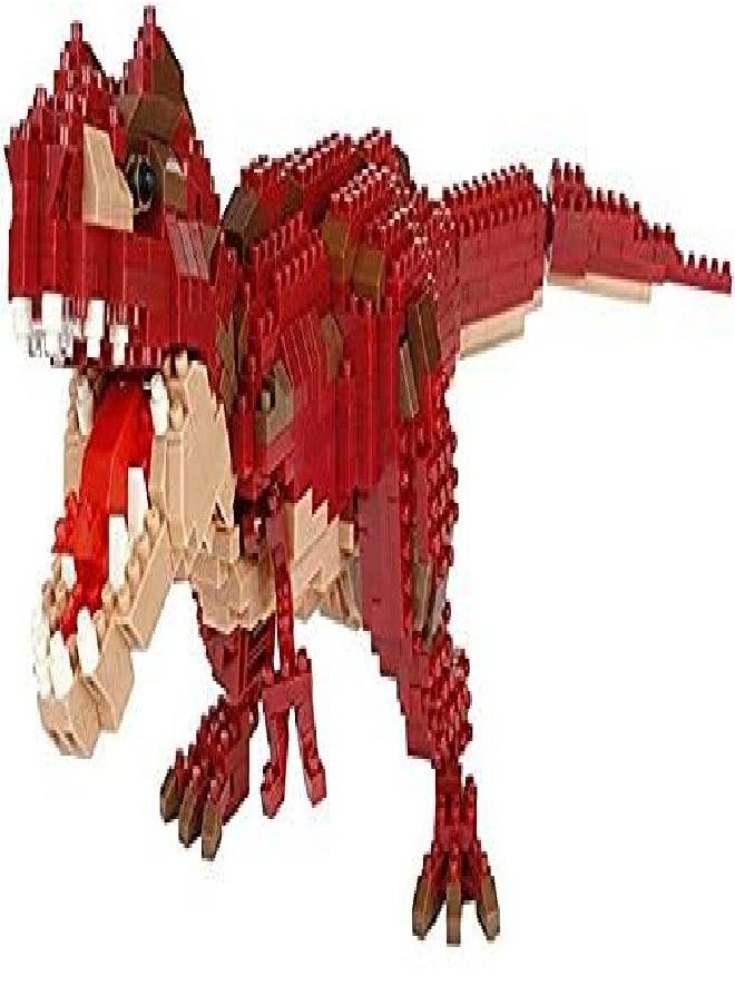 Nanoblock nanoblock - Dinosaur Deluxe Edition Tyrannosaurus Rex, [Dinosaurs], Advanced Hobby Series Building Kit  - Image 4