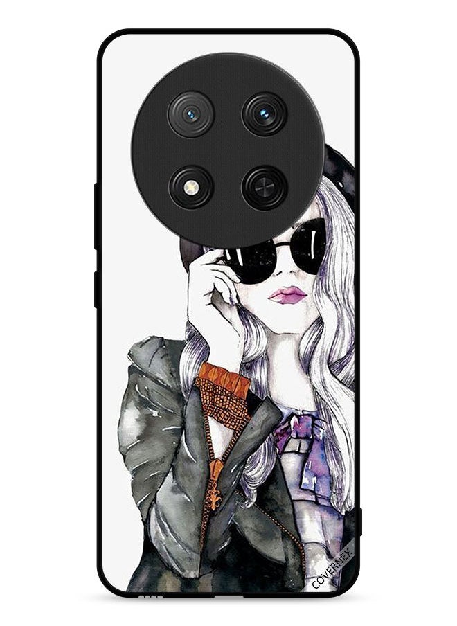 Covernex Honor X9c 5G Protective Case Cover Stylish Cute Girl  - Image 1