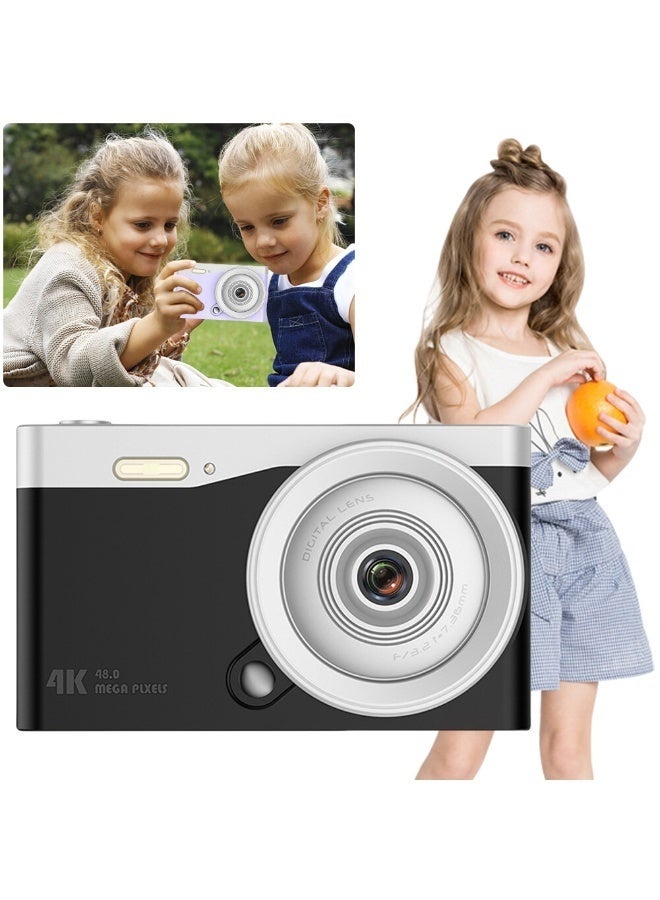 ASIV Beginner Digital Camera - 50MP HD, 4K Recording, 16x Zoom, Stabilization Feature, Ideal for Teens and Kids, Includes 32GB SD Card - Image 5
