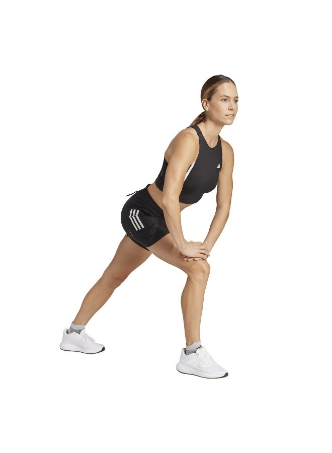 Adidas Otr B S 2In1 W Black Running Shorts For Women XS - Image 4