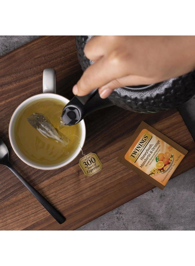 Twinings Honeybush Mandarin & Orange Herbal Tea - Naturally Caffeine-Free Tea Bags Individually Wrapped, 20 Count - Image 5