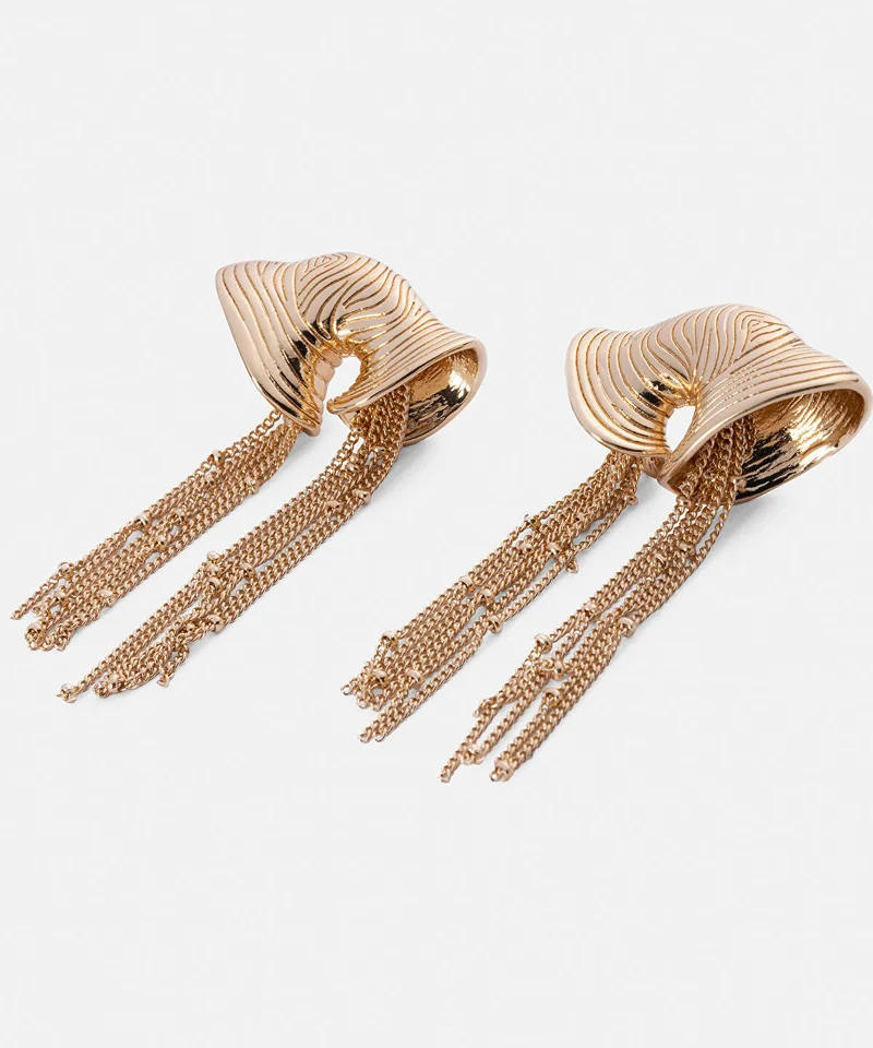 Ipekyol Textured Dangle Earrings