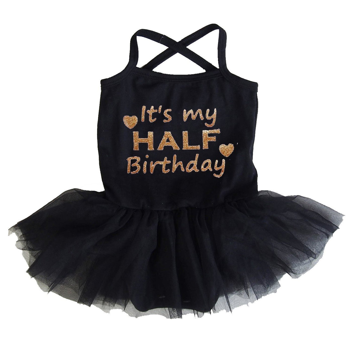half birthday dress Kirei Sui Kirei Sui Baby 1/2 Tutu Bodysuit Dress L Black | Best Price Bahrain outfit for birthday Berylove Women Black Formal SHOPALL breathable organic cotton that’s Size:6