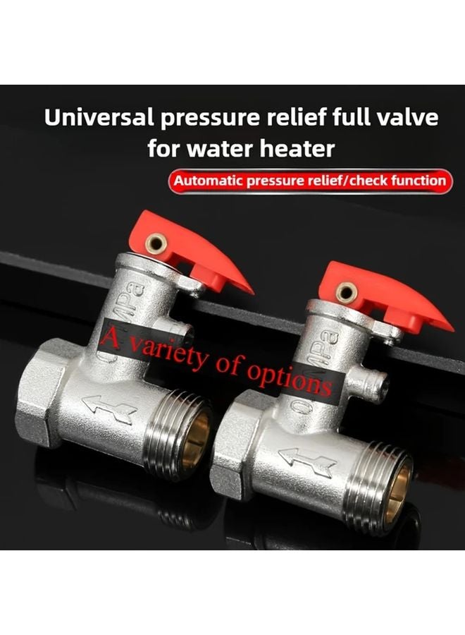 Brass 0 75Mpa Pressure Safety Valve With Automatic Check Function For Water Heater - Image 2