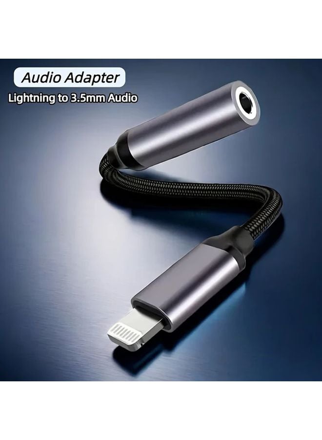 Lightning to 3 5mm Audio Adapter 3pcs for iPhone Charging Music Playback Data Transfer - Image 2