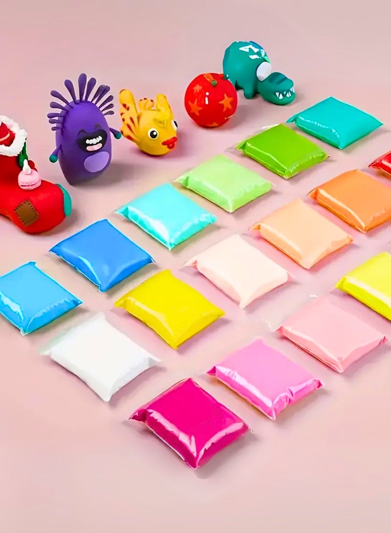 ZedPlay Magic Clay - Air Dry Clay 36 Colors, Modeling Clay for Kids with Tools, Soft & Ultra Light, Toys Gifts for Age 3 4 5 6 7 8+ Years Old Boys Girls Kids - Image 4